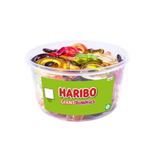 Picture of Haribo Tubs Giant Dummies RD 15c x60